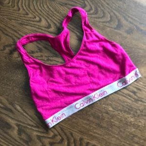 Calvin Klein Pink Bralette